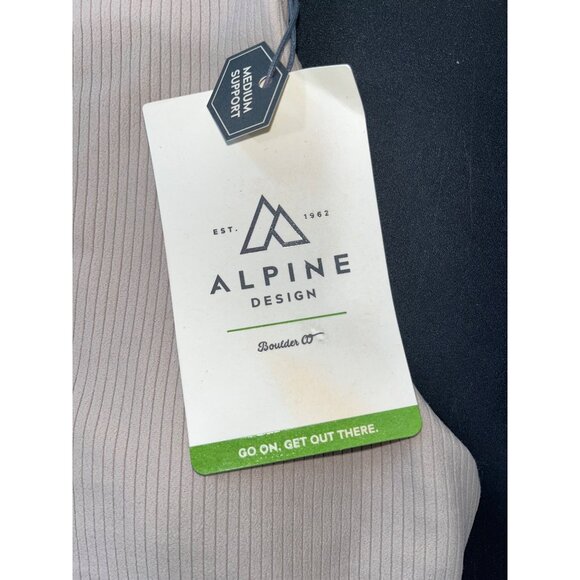 Alpine Design Womens Ribbed Crop Tank Light‎ Beige X-Small $35 - Picture 2 of 7